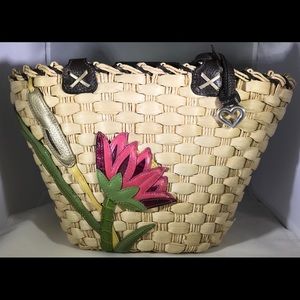 Brighton basket weave purse